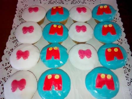 Cupcakes Minnie y Mickey