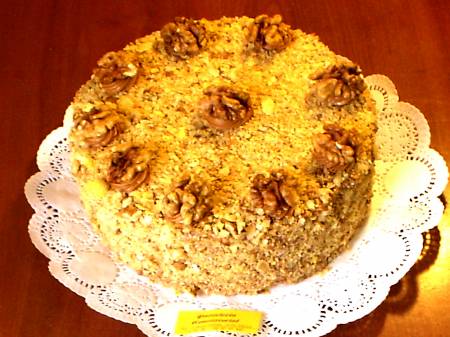 Torta Milhojas Manjar Nuez